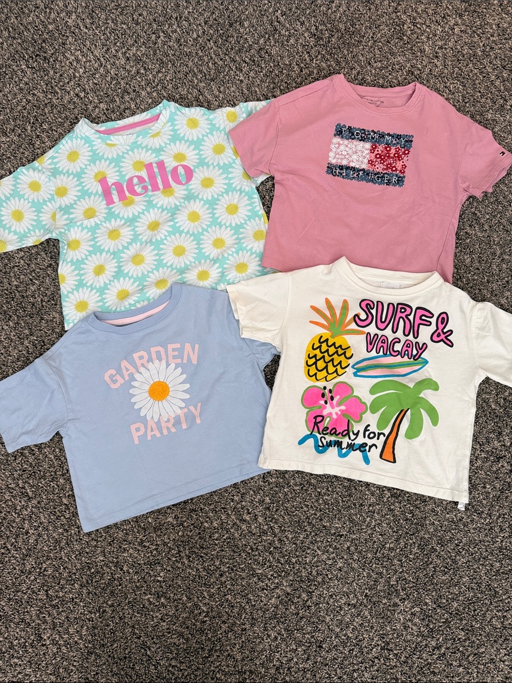 Bundle Short Sleeve Tee Set for Girls
